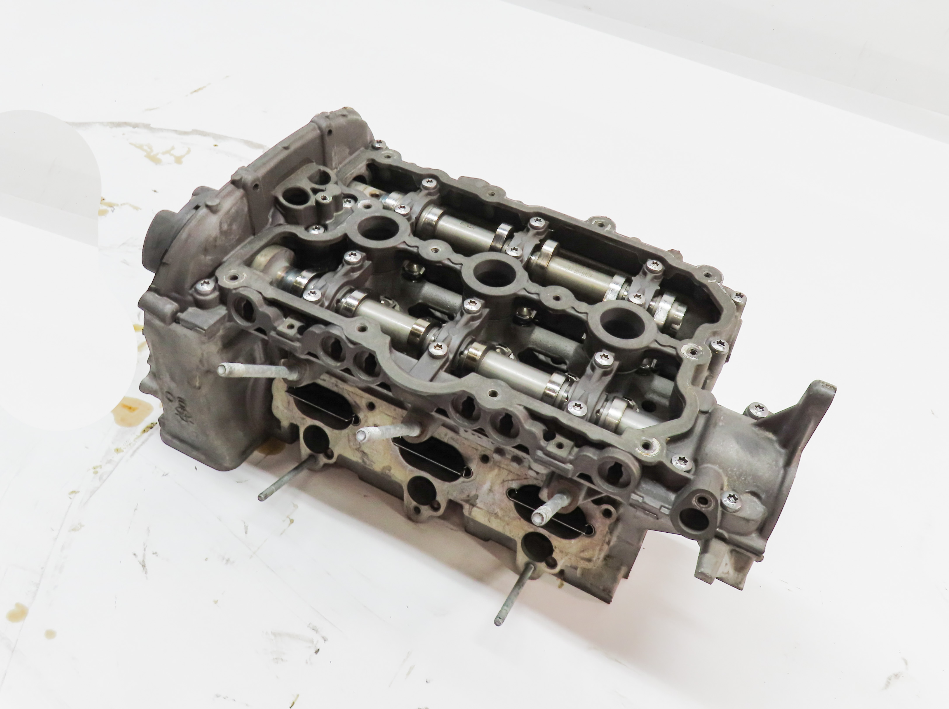 2013-2015 AUDI Q7 (4L) 3.0L SUPERCHARGED ENGINE LEFT CYLINDER HEAD — exact item pictured
